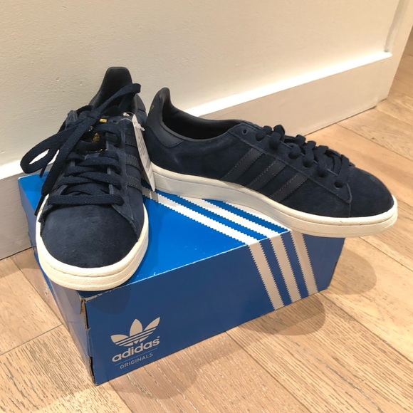 adidas campus navy gold